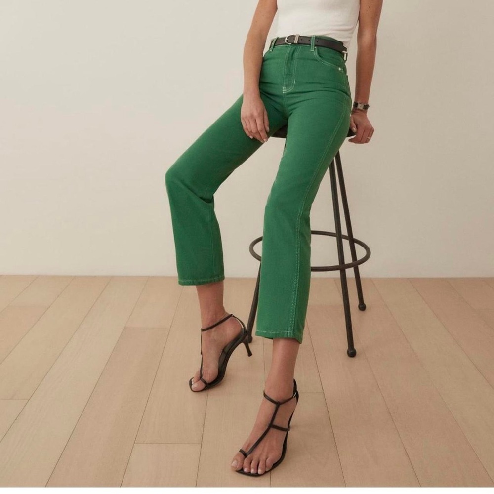 NWT Reformation Cowboy High Rise Straight Jeans